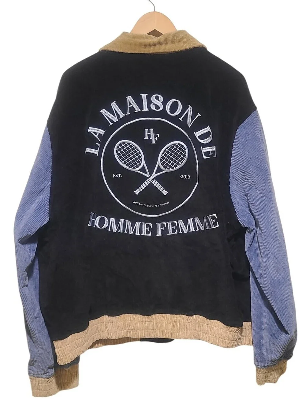 Homme Femme Corduroy Bomber Jacket – Men's 3XL